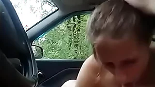 russian girl give plublic sex in the car 2